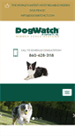 Mobile Screenshot of dogwatchct.com